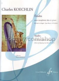 Études for Alto Saxophone and Piano