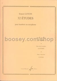 32 Etudes for Solo Oboe or Saxophone