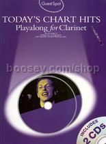 Guest Spot: Today's Chart Hits - Clarinet (Bk & CD)
