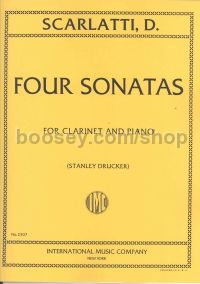 Four Sonatas Clarinet & Piano
