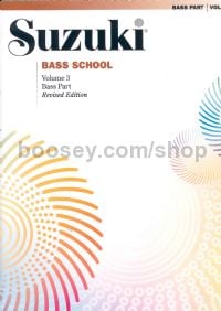 Suzuki Bass School Vol. 3 Double Bass Part (Revised Edition)