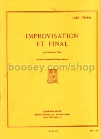Improvisation et Final (oboe & piano)