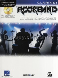 Rockband Instrumental Play Along Clarinet Bk/CD