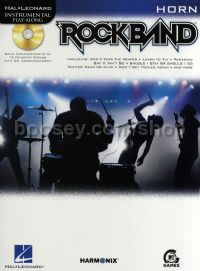 Rockband Instrumental Play Along Horn Bk/CD
