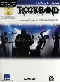 Rockband Instrumental Play Along Tenor Sax Bk/CD