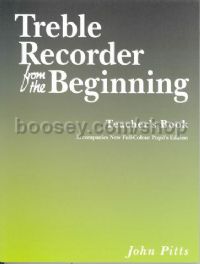 Treble Recorder From The Beginning - Teacher's Book (revised)