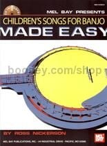 Children's Songs For Banjo Made Easy Bk/CD