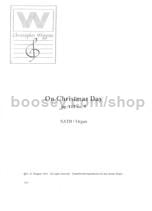 On Christmas Day Op 112 No.5 (SATB & organ)