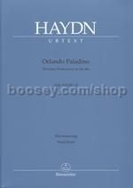 Orlando Paladino, Hob.XXVIII:11 (Vocal Score)
