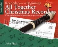 Recorder From The Beginning All Together Christmas