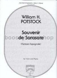 Souvenir de Sarasate - violin & piano