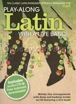 Play Along Latin With A Live Band Flute Bk/CD