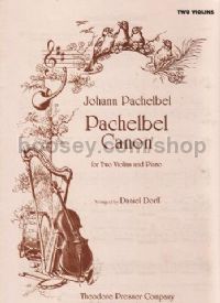 Pachelbel Canon 2 Violins & Piano