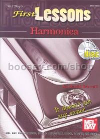 First Lessons Harmonica Bk/CD