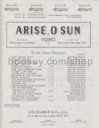 Arise O Sun (key: Eb)