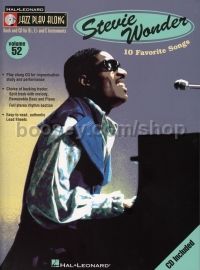 Jazz Play Along 52 Stevie Wonder (Jazz Play Along series) Book & CD