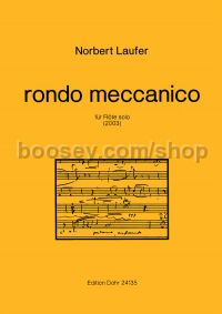 Rondo meccanico - Flute (score)