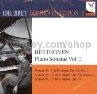 Idil Biret plays Piano Sonatas: Volume 3 (Naxos Audio CD)