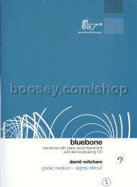 Bluebone for Trombone (Bass Clef) & Piano (+ CD)