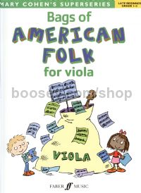 Bags of American Folk for Viola