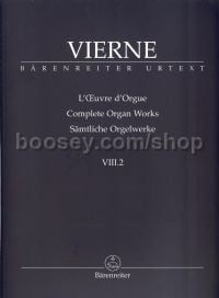 Organ Works VIII Pieces En Style Libre