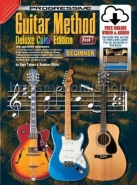 Progressive: Guitar Method - Book 1: Delux Colour Edition (Book/CD/2 DVDs/DVD-ROM/Poster)