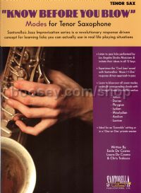 Know Before You Blow - Modes for Tenor Sax (Bk & CD)