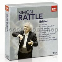 Simon Rattle Conducts: Britten Orchestral Works (EMI Classics Audio CD x5)