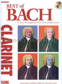 Best Of: Bach (clarinet) (Book & CD)