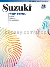 Suzuki Violin School, Vol. 5 (Book & CD)