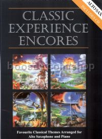 Classic Experience Encores - Alto Sax (Bk & CD)