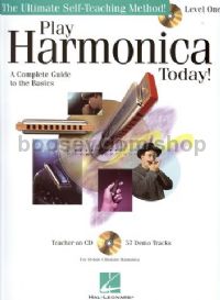 Play Harmonica Today Level 1 (Bk & CD)
