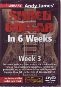 Shred Guitar In 6 Weeks - week 3 (Lick Library) DVD
