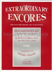 Extraordinary Encores Vol. 1 for recorder & piano