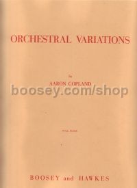Orchestral Variations (Full score)