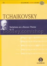 Variations on a Theme Rococo (Violoncello & Orchestra) (Study Score & CD)