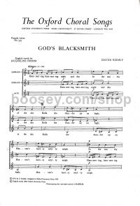God's Blacksmith (Vocal score) SSA unaccompanied