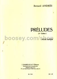 Preludes Vol. 1 (nos 1-5) for harp