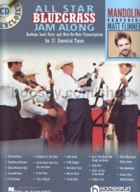 All Star Bluegrass Jam Along Mandolin (Bk & CD)