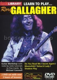 Learn To Play Rory Gallagher lick Library DVD