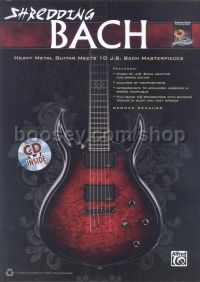 Shredding Bach - guitar tab (Bk & CD)