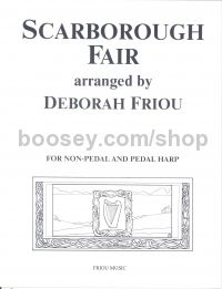 Scarborough Fair (Non-Pedal or Pedal Harp)