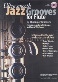 Ultra Smooth Jazz Grooves - flute (Bk & CD)