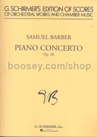 Piano Concerto Op. 38 (Study Score)