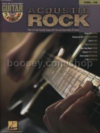 Guitar Play Along 18: Acoustic Rock (Bk & CD)