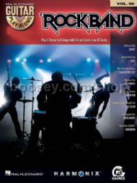 Guitar Play Along 98: Rock Band (Bk & CD)