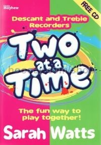 Two At A Time - descant & treble pupils (Bk & CD)
