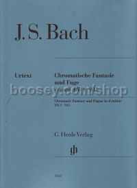 Chromatic Fantasy and Fugue, BWV 903 & 903a