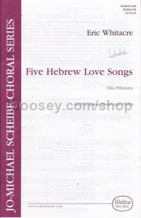 Hebrew Love Songs (5) for SATB, piano & violin
