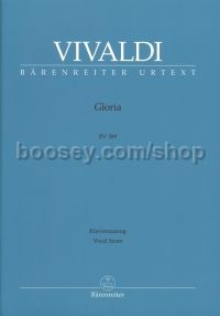 Gloria Rv589 Latin Vocal Score